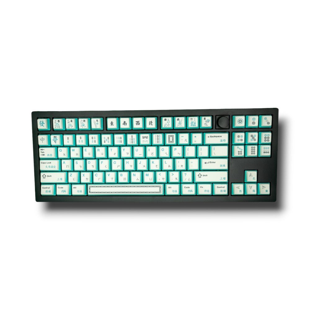 Akko - Mahjong | Dye - Sub PBT KeycapsHikari Keys