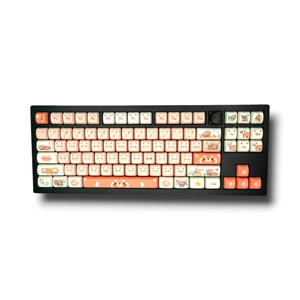 Akko - Raccoon MAO | Dye - Sub PBT KeycapsHikari Keys