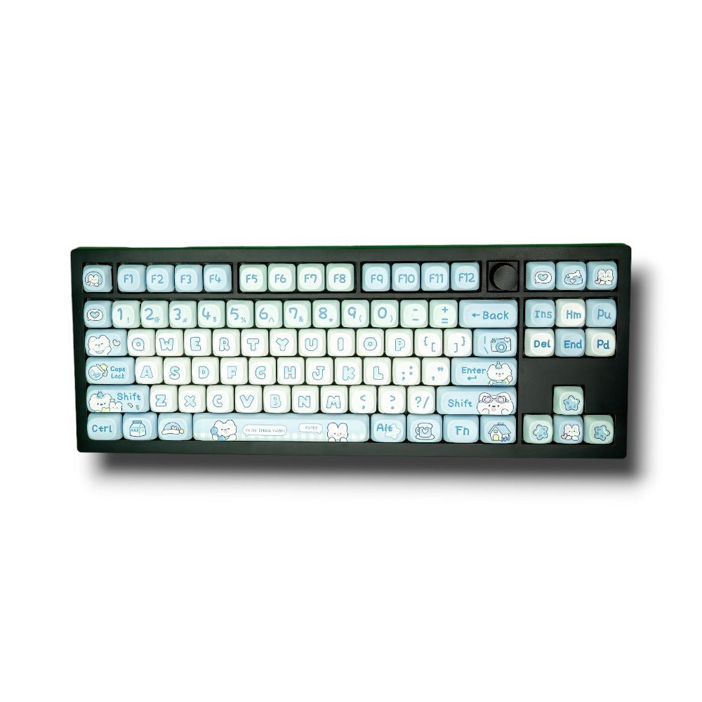 Soul Cat - Cloud Cheer | Dye-Sub PBT KeycapsHikari Keys