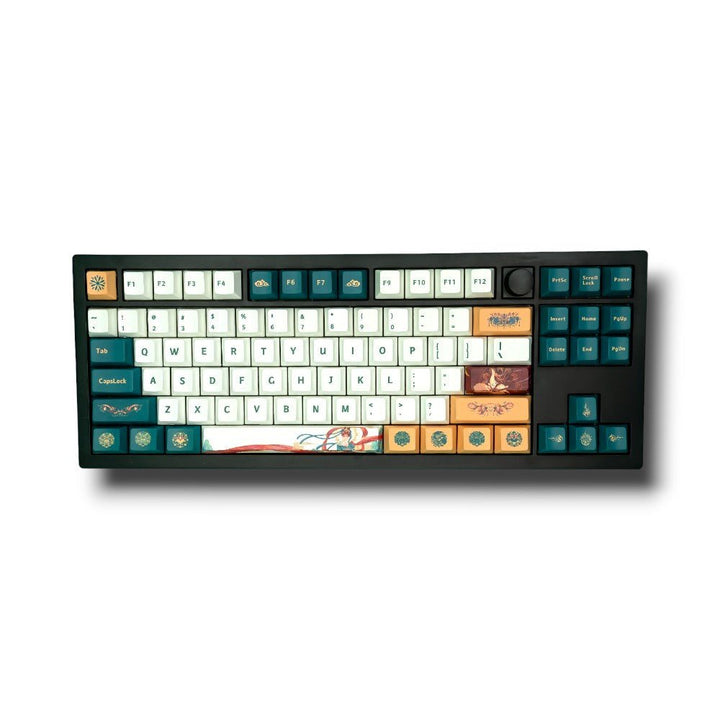 Soul Cat - Dunhuang Dream | Dye-Sub PBT KeycapsHikari Keys