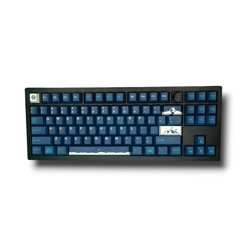 Titan Nation - Snowy Night | Dye - Sub PBT KeycapsHikari Keys