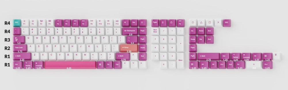 Keychron - Unicorn | Dye-Sub PBT KeycapsHikari Keys