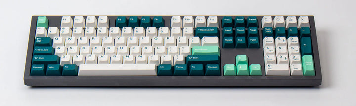 Keychron - White Mint | Double-Shot PBT KeycapsHikari Keys